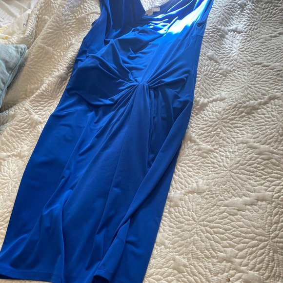 Michael Kors knit cobalt blue dress - Picture 1 of 2